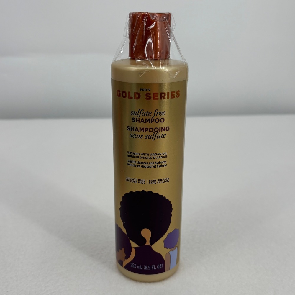 Pantene Pro-V Gold Series Sulfate Free Shampoo with Argan Oil 8.5 fl oz 252 ml